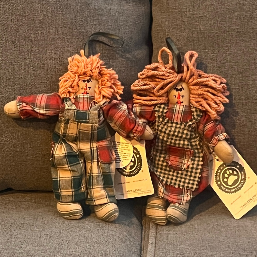 Boyd’s Bears Ragdoll Ornaments